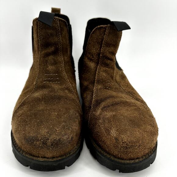 Keen Utility Seattle Romeo Ankle Boot Soft Workwear Slip On Elastic Brown 6.5M - Picture 5 of 8